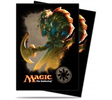 Sleeves Mana White: Ajani (80 pieces)