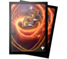 Ultra Pro Magic: the Gathering - Modern Horizons 3 Sleeves: Ruby Medallion (100 stuks)