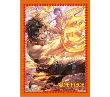 One Piece - Card Sleeves: Portgas.D.Ace (70 pieces)