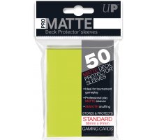 Pro Deck Protectors Bright Yellow (50 stuks)