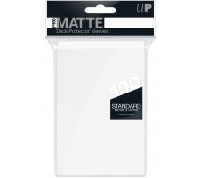 Deck Protectors Matte White (100 pieces)