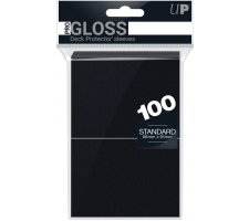 Deck Protectors Gloss Black (100 pieces)