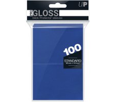 Deck Protectors Gloss Blue (100 pieces)