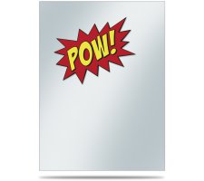 Deck Protector Covers Gamers: POW! (50 pieces)