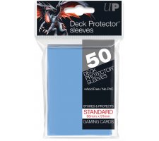 Deck Protectors Solid Light Blue (50 stuks)