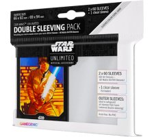Gamegenic Star Wars: Unlimited - Double Sleeving Pack: Luke Skywalker (60 stuks)