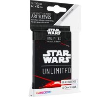 Gamegenic Star Wars: Unlimited - Art Sleeves: Card Back Red (60 stuks)