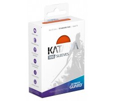 Ultimate Guard Katana Sleeves: Orange (100 pieces)