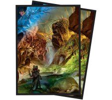 Ultra Pro Magic: the Gathering - Bloomburrow Sleeves: Swamp Summer Season (100 stuks)