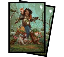 Ultra Pro Magic: the Gathering - Wilds of Eldraine Commander Sleeves: Ellivere of the Wild Court (100 pieces)