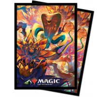 Sleeves Zendikar Rising: Lotus Cobra (100 stuks)