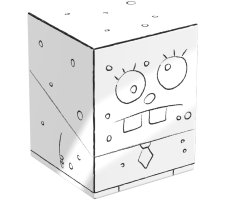 Squaroes - Squaroe SpongeBob SquarePants Card Box: DoodleBob