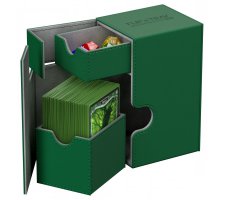 Ultimate Guard Flip'n'Tray Deck Case 80+ XenoSkin Green