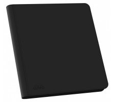 Ultimate Guard - QuadRow Zipfolio 480 24-Pocket XenoSkin: Black
