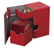 Ultimate Guard Flip'n'Tray Deck Case 100+ XenoSkin Red