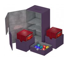 Ultimate Guard Twin Flip'n'Tray Deck Case 200+ XenoSkin Purple