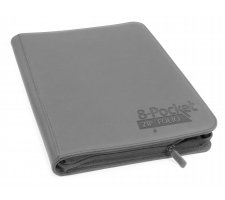 Ultimate Guard 8 Pocket Zipfolio XenoSkin Grey