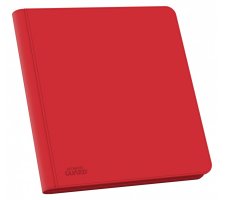 Ultimate Guard - QuadRow Zipfolio 480 24-Pocket XenoSkin: Red