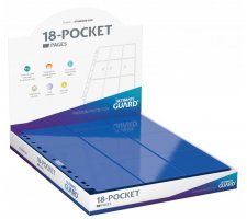 Ultimate Guard 18 Pocket Pages Side Loading Blue (50 stuks)