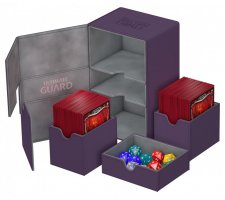Ultimate Guard Twin Flip'n'Tray Deck Case 160+ XenoSkin Purple