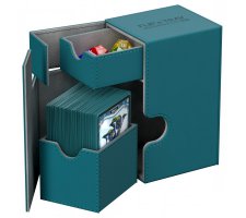 Ultimate Guard Flip'n'Tray Deck Case 80+ XenoSkin Petrol Blue