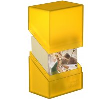 Ultimate Guard Boulder Deck Case 60+ Amber