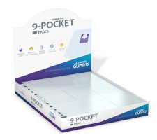 Ultimate Guard 9 Pocket Pages Top Loading Clear (100 stuks)