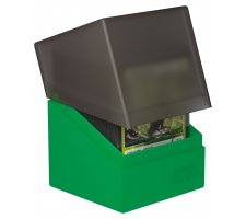 Ultimate Guard Boulder Deck Case 100+ SYNERGY Black/Green