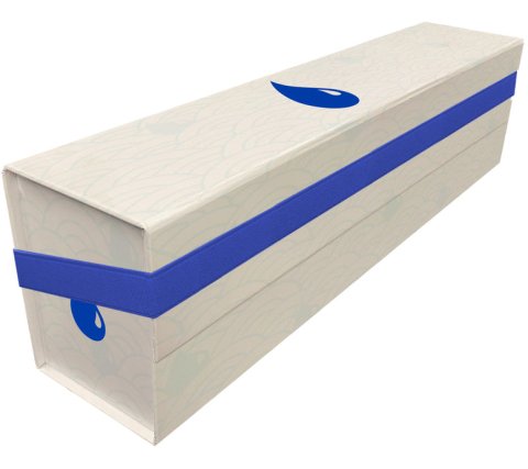 Ultra Pro Magic: the Gathering - Mana 8 500+ Flat Pack Storage Box: Island