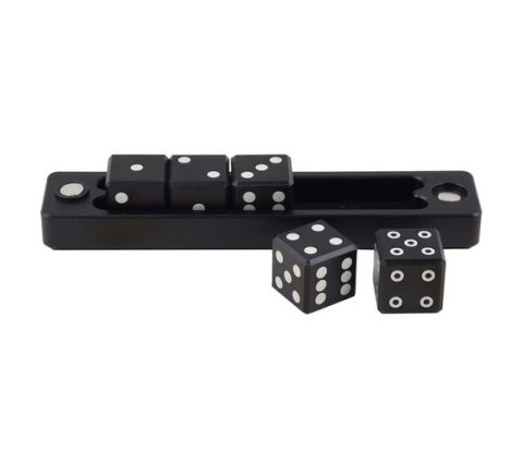 Dice Set D6 Gravity Dice: Black (5 pieces)