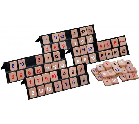 Rummikub: Reisspel (NL/EN/FR/DE)