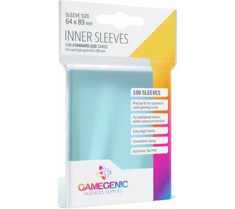 Gamegenic Inner Sleeves (100 stuks)