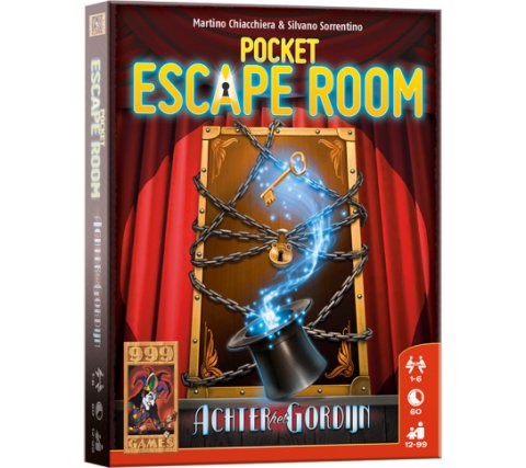 Pocket Escape Room: Achter het Gordijn (NL)