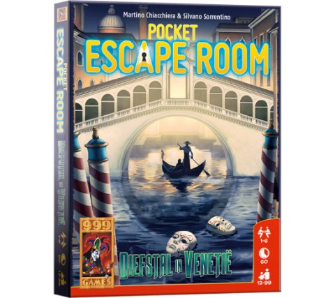 Pocket Escape Room: Diefstal in Venetië (NL)