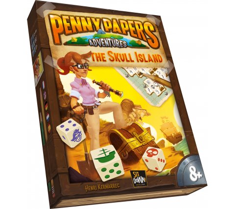 Penny Papers Adventures: Skull Island (NL/EN/FR/DE)