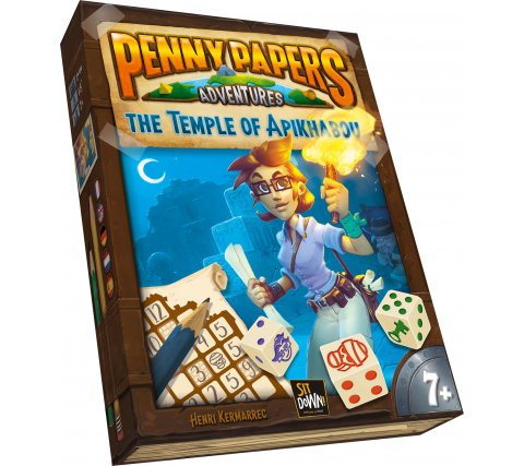 Penny Papers Adventures: The Temple of Apikhabou (NL/EN/FR/DE)