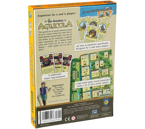 Tragisch naar voren gebracht ga sightseeing Agricola: 5-6 Player Expansion (EN) - Mayfair Games | Spellenwinkel.nl