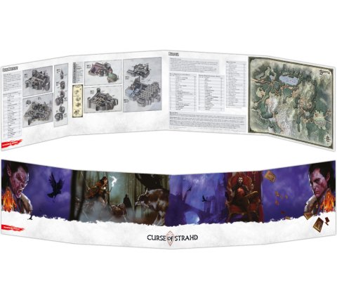 Dungeons and Dragons 5.0 - Curse of Strahd Dungeon Master's Screen (EN)