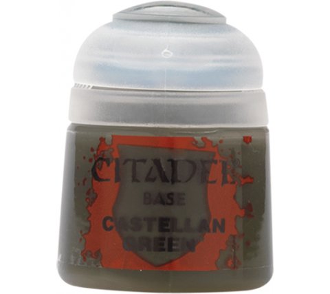 Citadel Base Paint: Castellan Green (12ml)