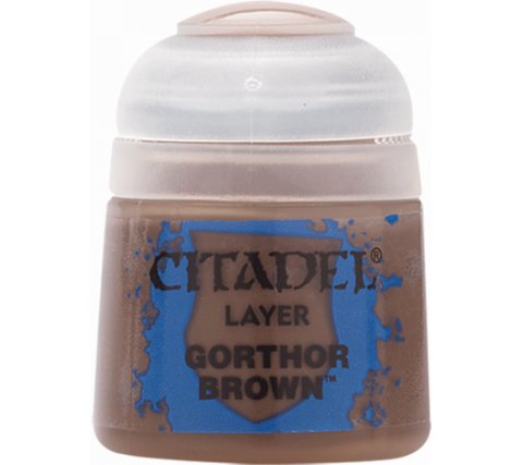 Citadel Layer Paint: Gorthor Brown (12ml)