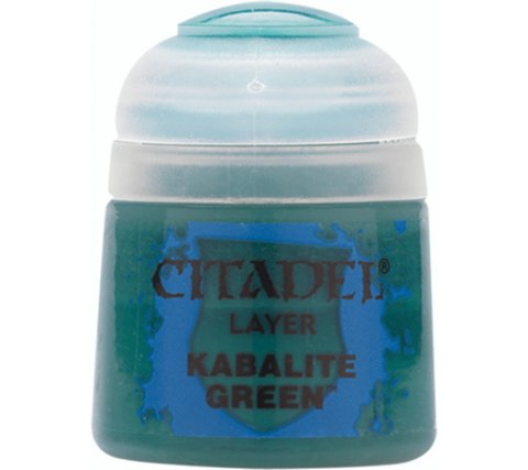 Citadel Layer Paint: Kabalite Green (12ml)