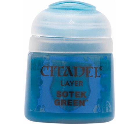 Citadel Layer Paint: Sotek Green (12ml)