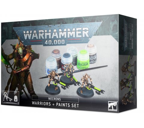 Warhammer 40K - Necrons: Warriors & Paint Set