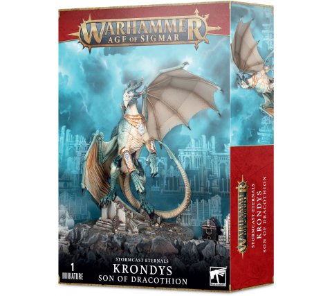 Warhammer Age of Sigmar - Stromcast Eternals: Krondys, Son of Dracothian