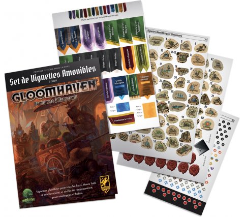 Gloomhaven: Removable Sticker Pack (FR) - Cephalofair Games ...