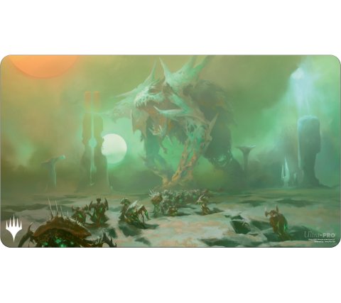 Playmat Phyrexia: All Will Be One - Green Sun's Twilight