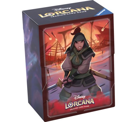 Disney Lorcana - Rise of the Floodborn 80 Card Deckbox: Mulan