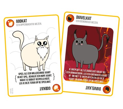 Exploding Kittens: Good vs Evil (NL) - Exploding Kittens | Spellenwinkel.nl