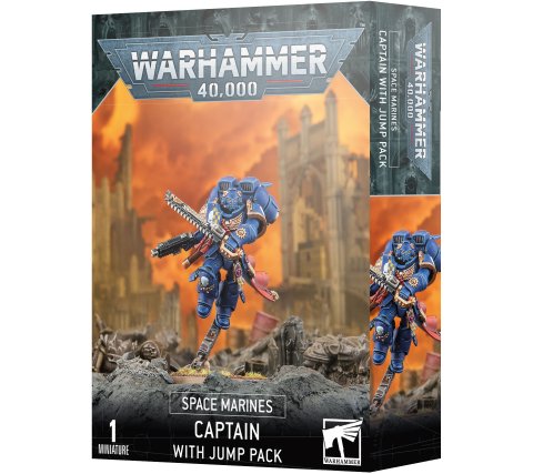 Warhammer 40K - Space Marines: Captain with Jump Pack