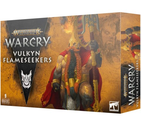 Warhammer Age of Sigmar - Warcry: Fyreslayers - Vulkyn Flameseekers
